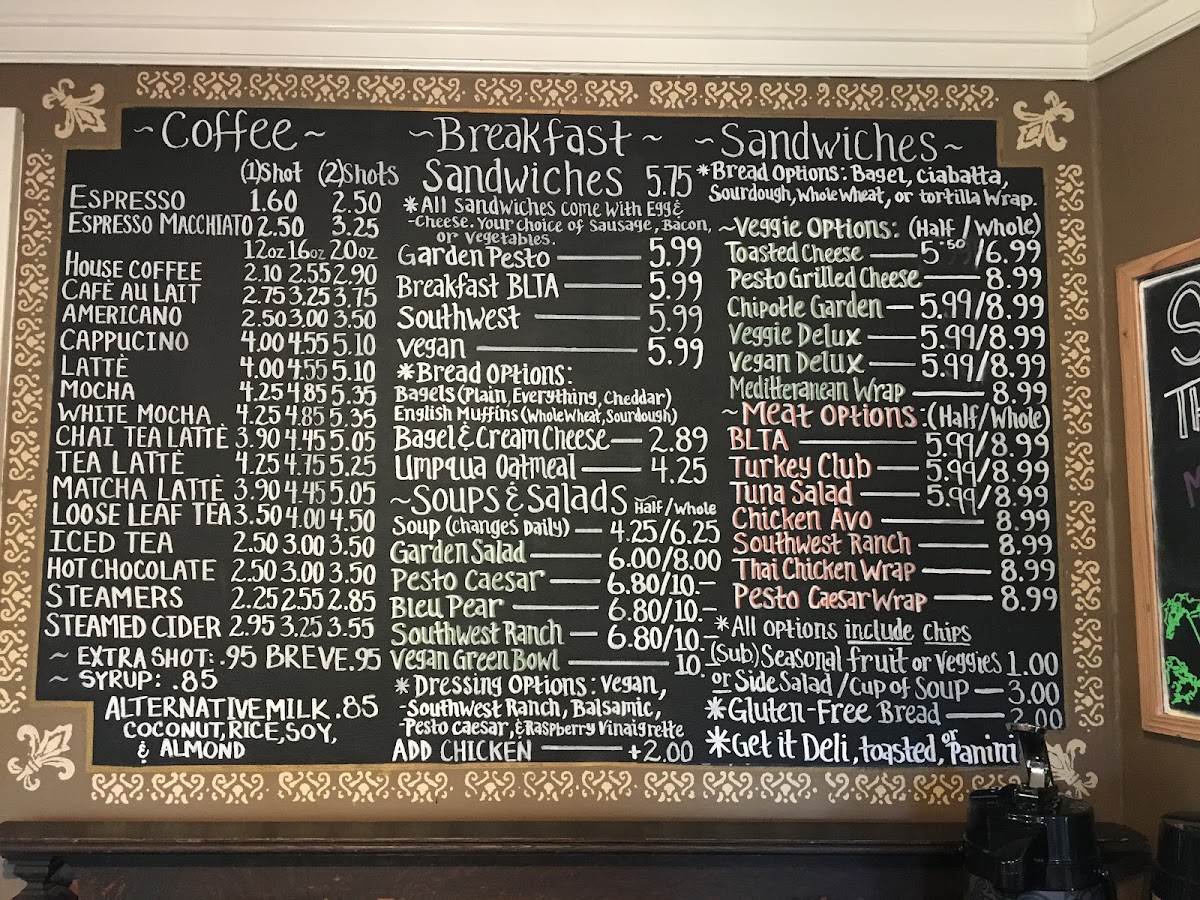 Menu Latte Da Coffeehouse & Wine Bar-8