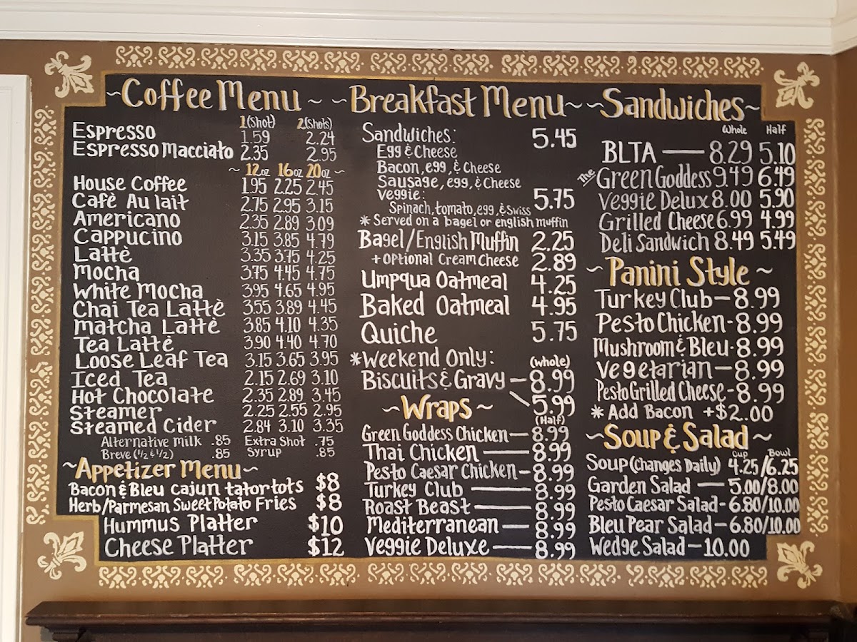 Menu Latte Da Coffeehouse & Wine Bar-9