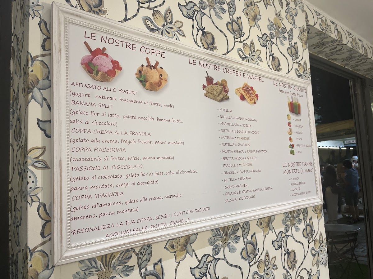 Menu Latte E Miele Gelateria-1