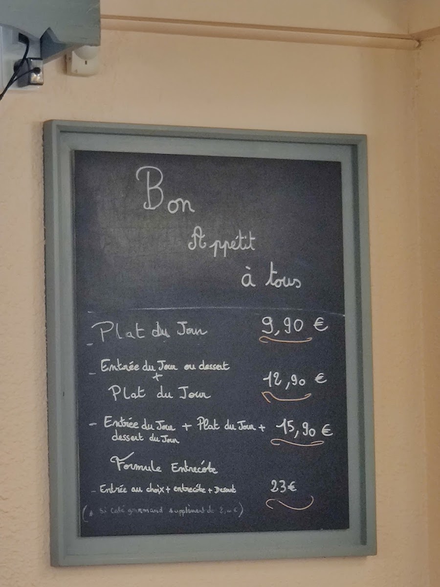 Menu L'auberge De Varize-3