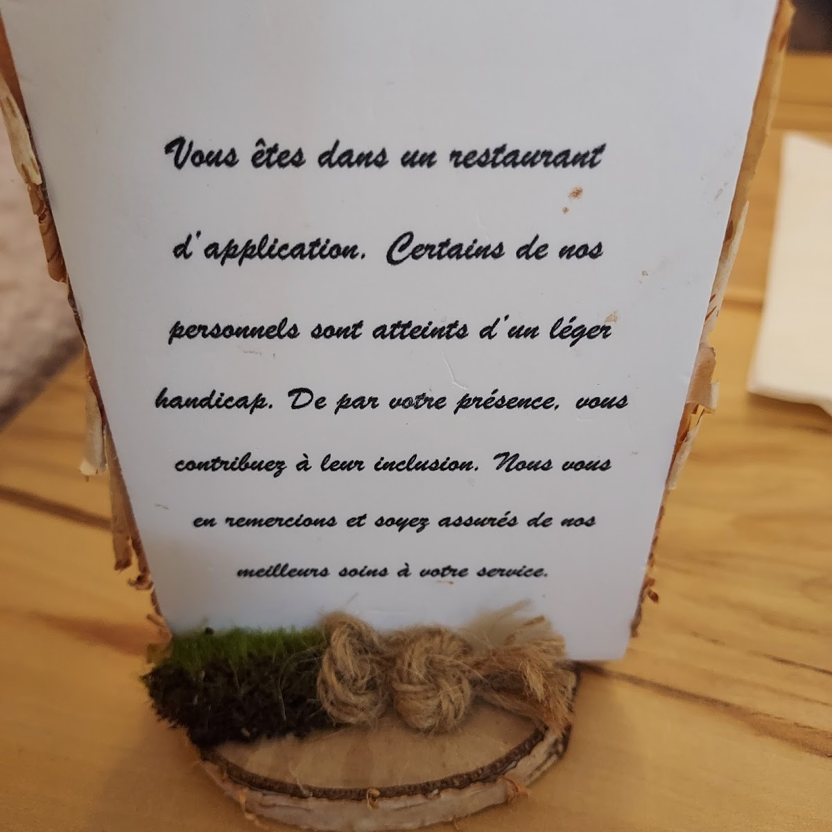 Menu L'auberge De Varize-6