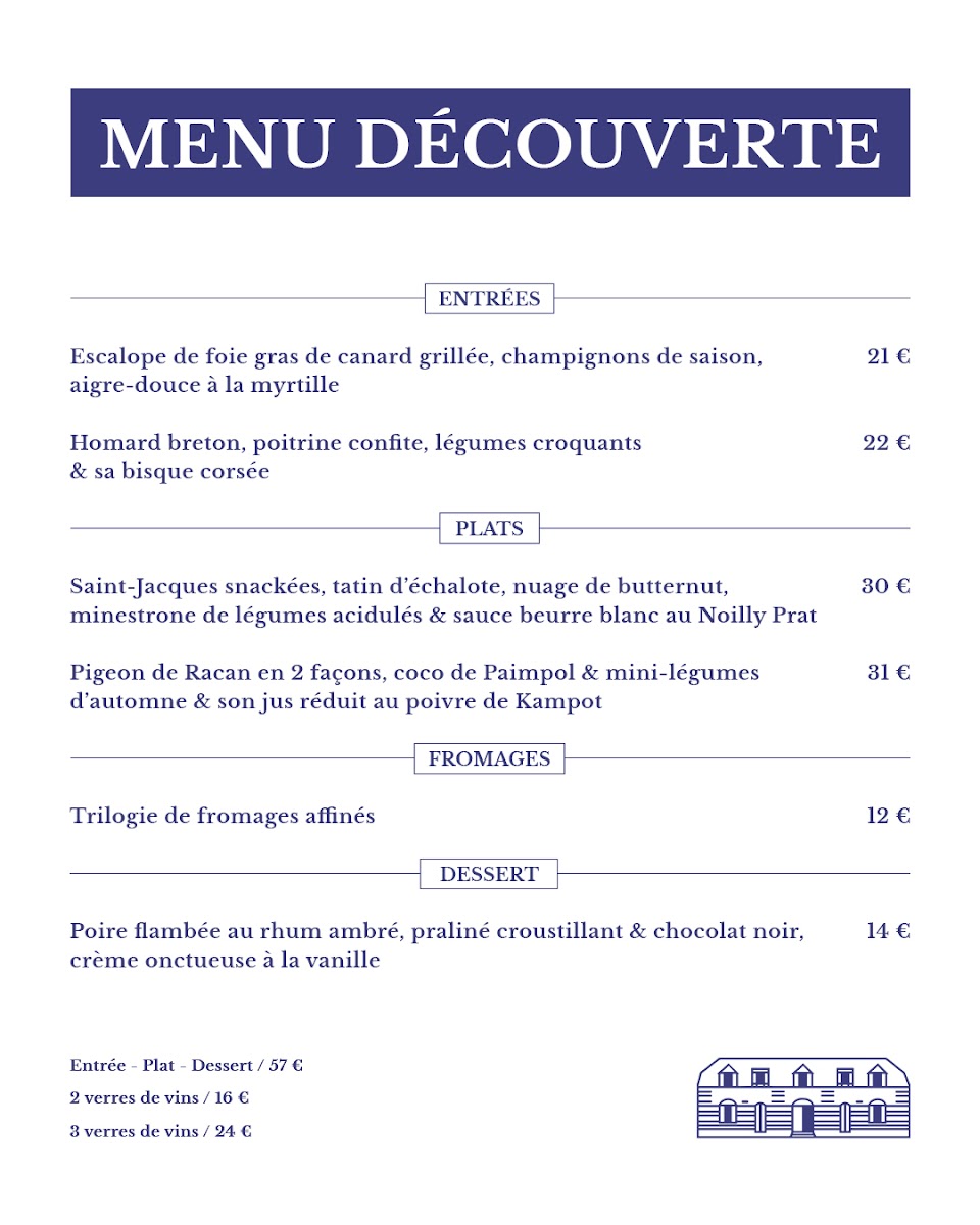 Menu L'auberge Du Croissant-2