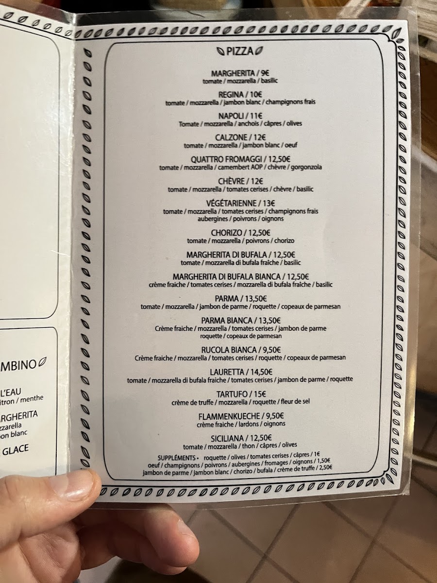 Menu Lauretta-1