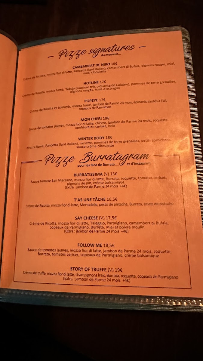Menu Laurina-1