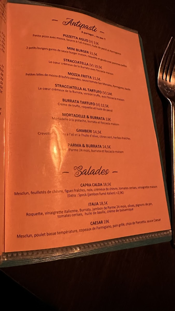 Menu Laurina-3