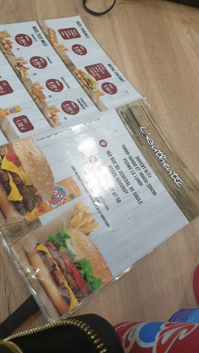 Menu L'authentic-7