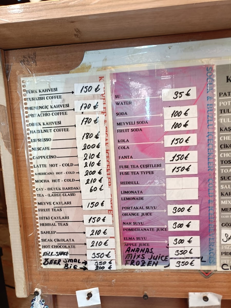 Menu Lavanta Panorama Cafe Ortahisar-2