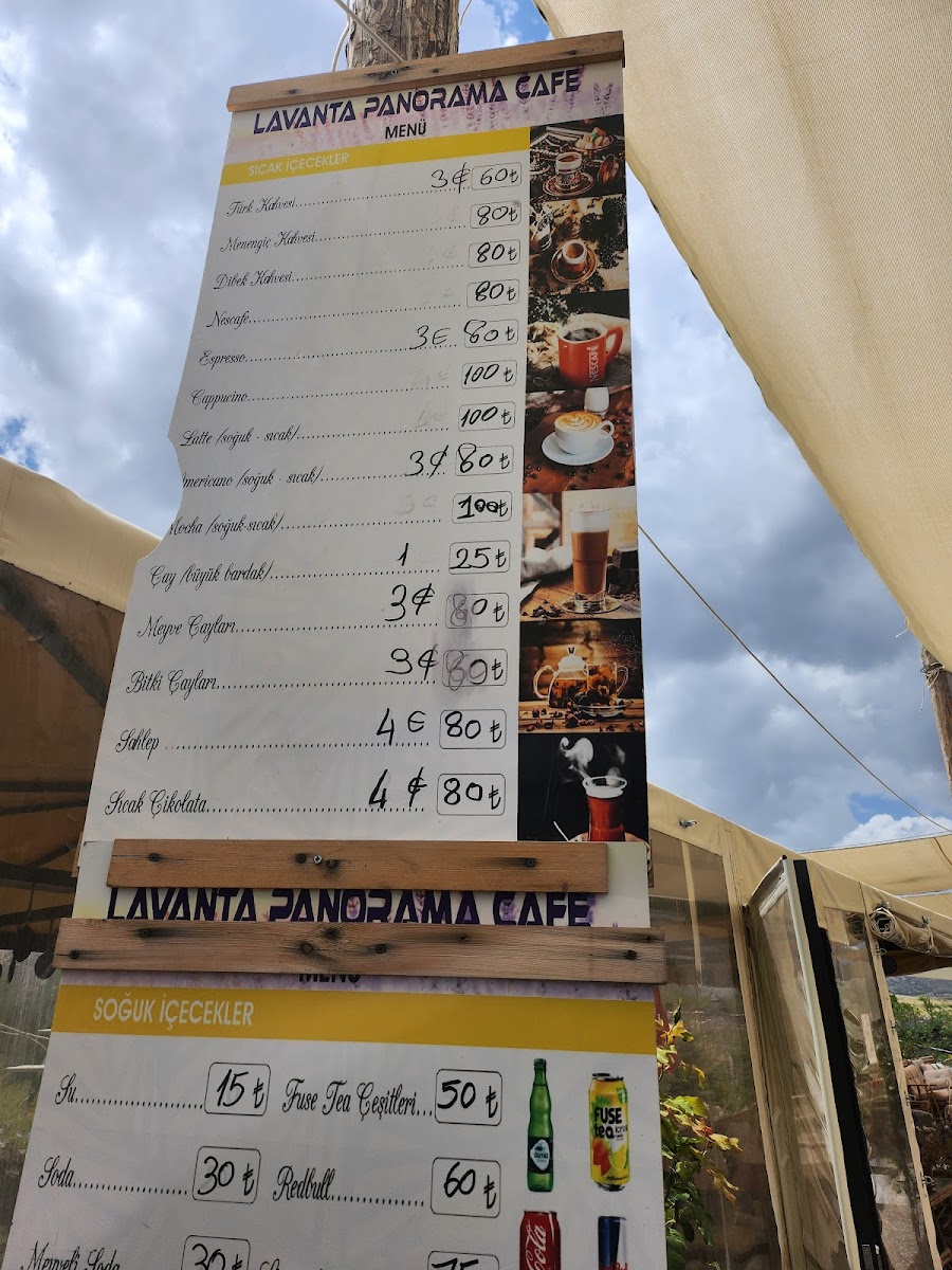 Menu Lavanta Panorama Cafe Ortahisar-5