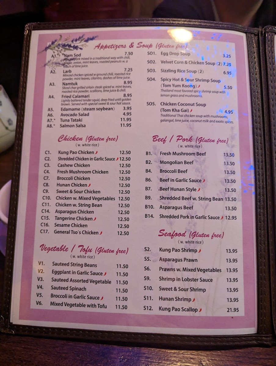 Menu Lavender Asian Bistro-3