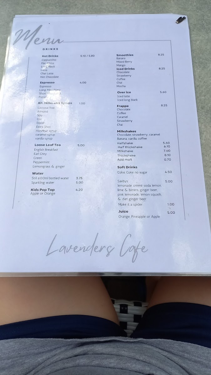 Menu Lavenders Cafe-4