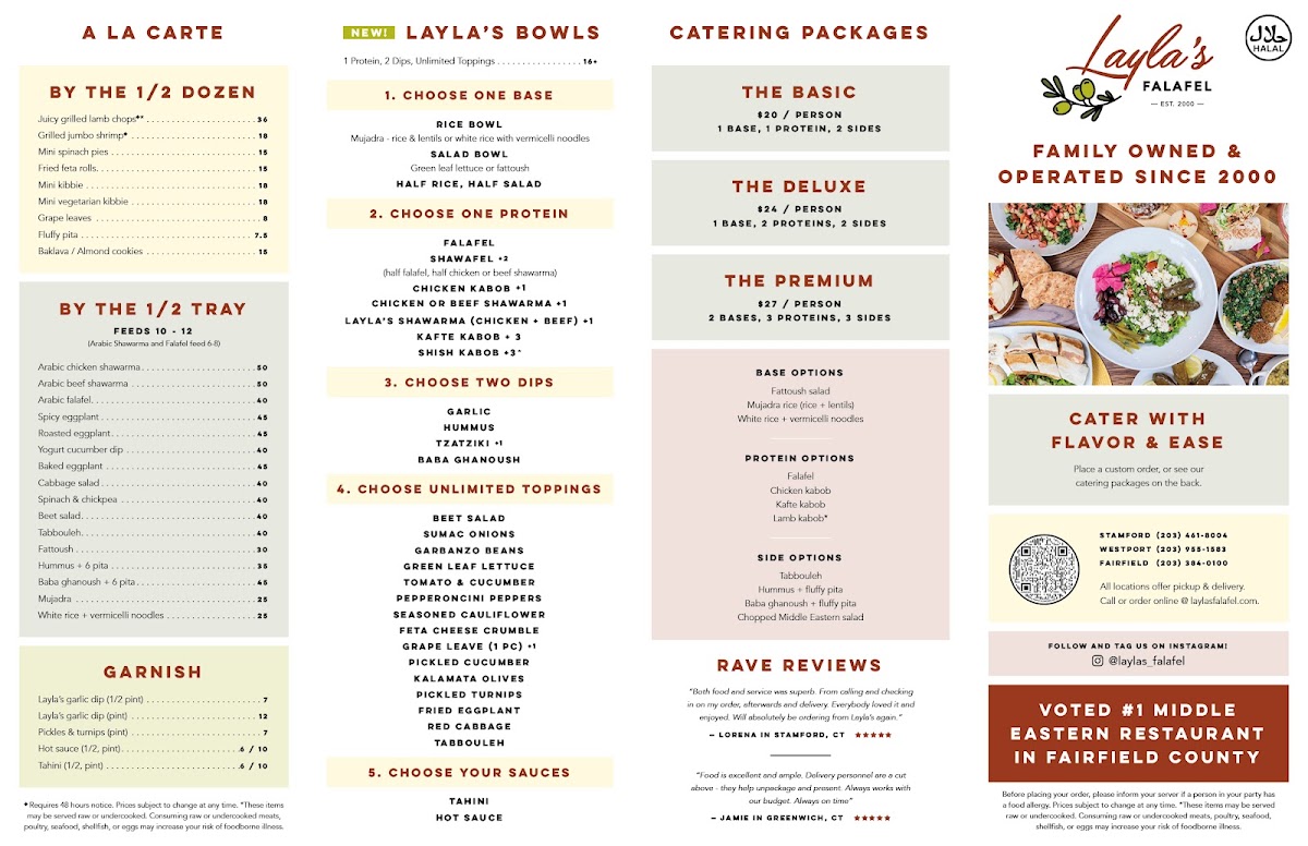 Menu Layla's Falafel-2