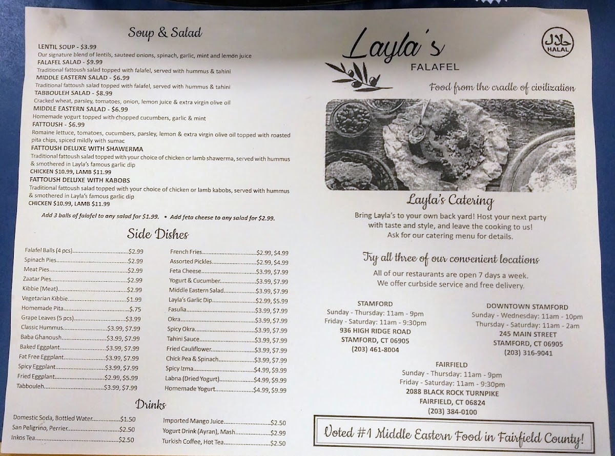 Menu Layla's Falafel-6