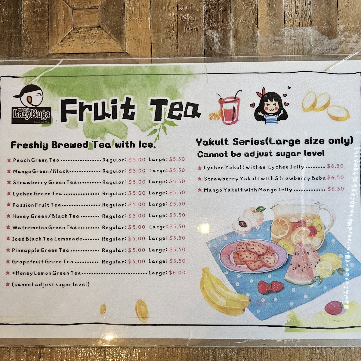 Menu Lazy Bugs Bubble Tea-10