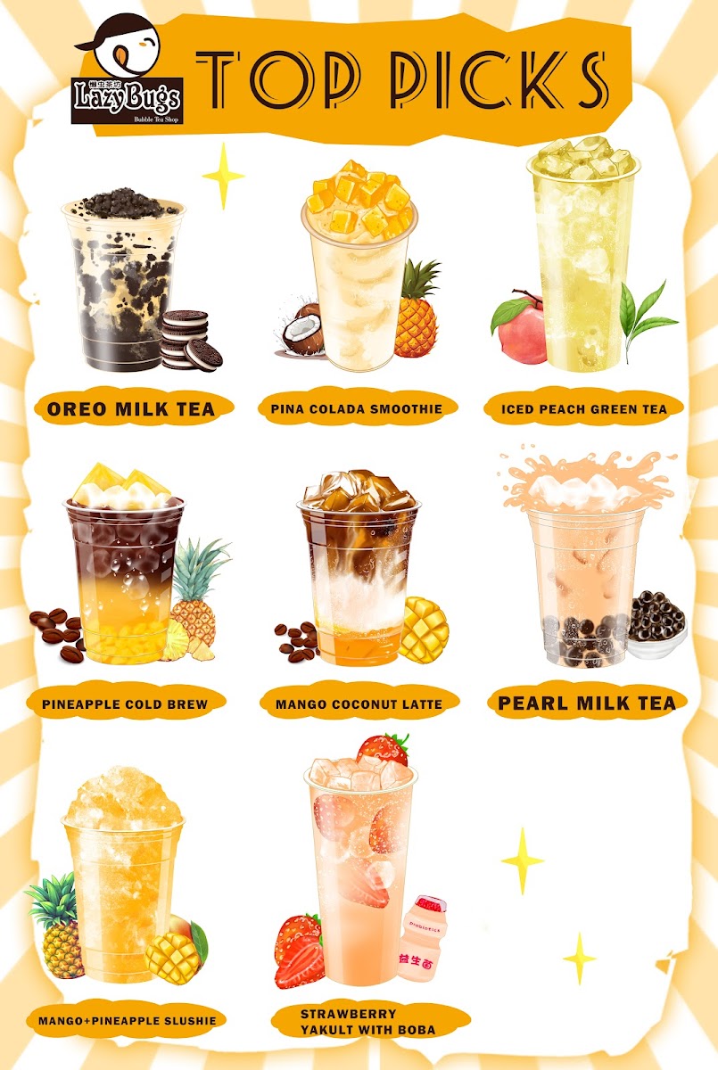 Menu Lazy Bugs Bubble Tea-8
