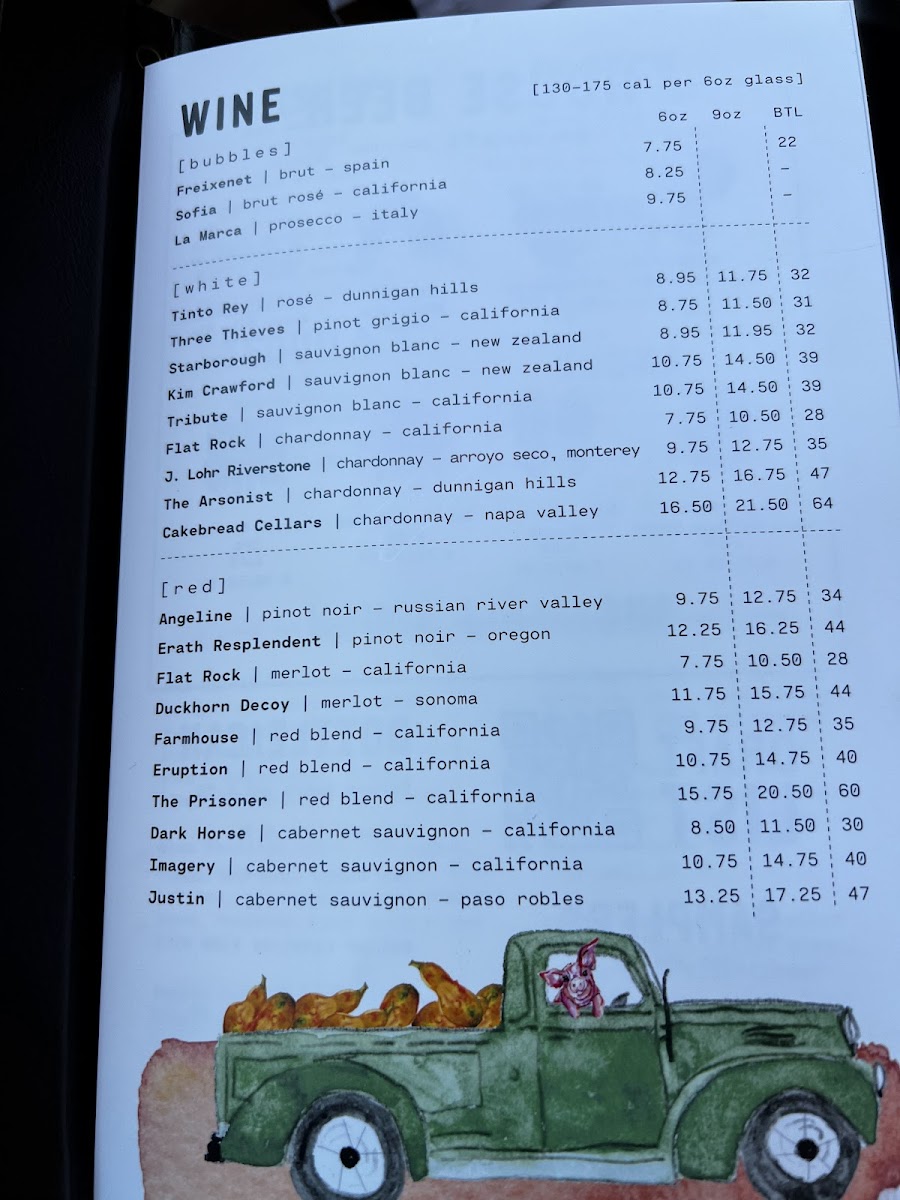 Menu Lazy Dog Restaurant & Bar-8