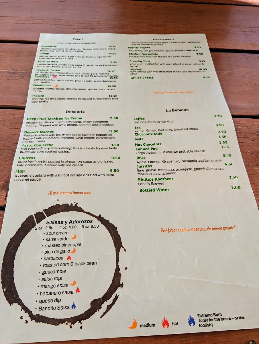 Menu Lazy Gecko The-1