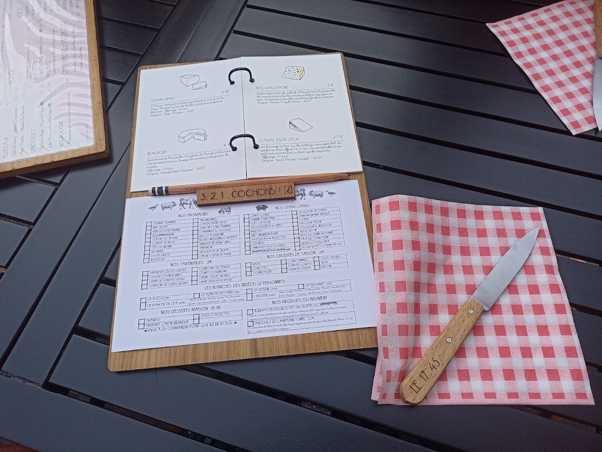 Menu Le 17.45 Rennes - Planches À Composer-10