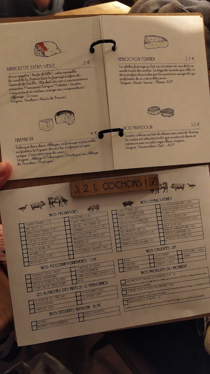 Menu Le 17.45 Rennes - Planches À Composer-6
