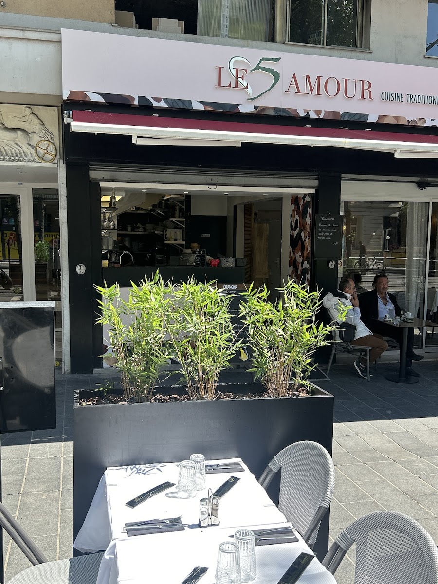 Le 5 Amour - Restaurant Nice Libération