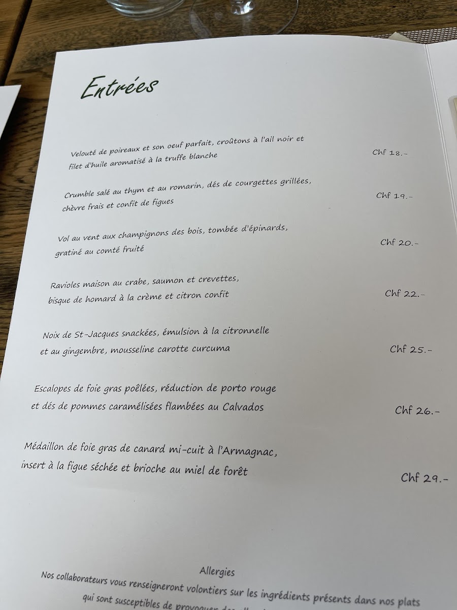 Menu Le 7Ième-1