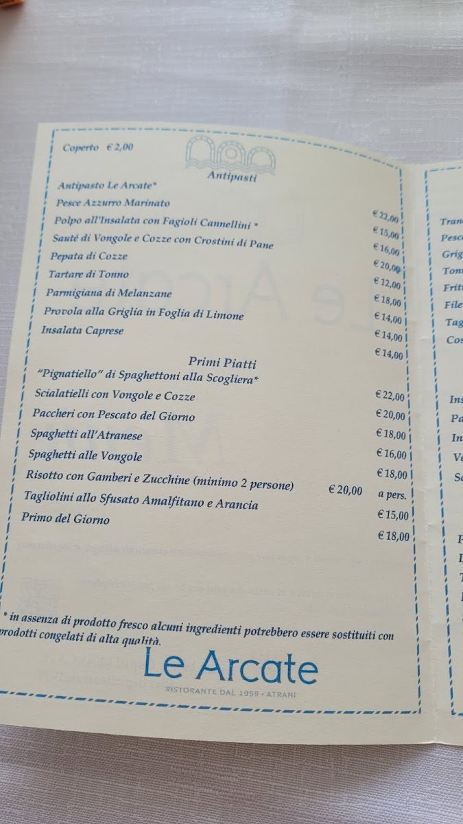 Menu Le Arcate-6