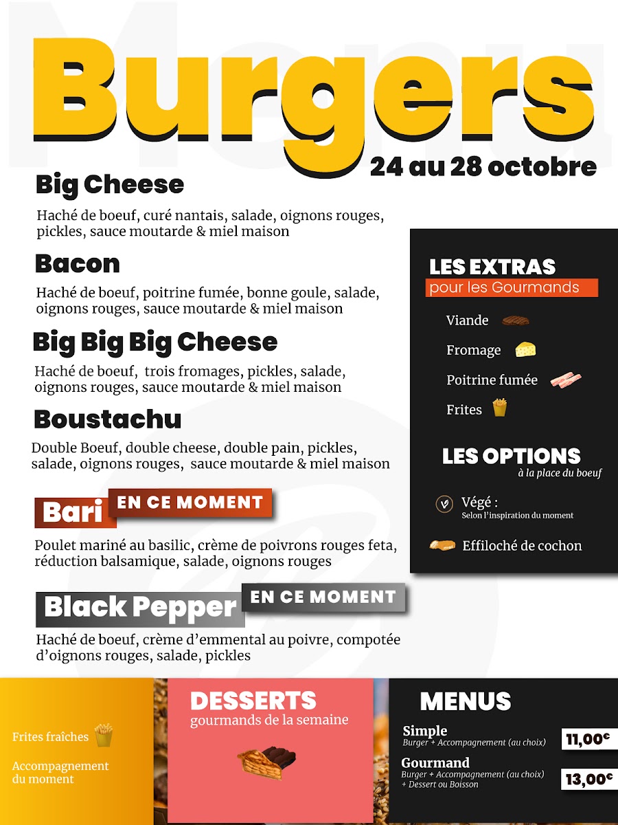 Menu Le B-Gourmet-1