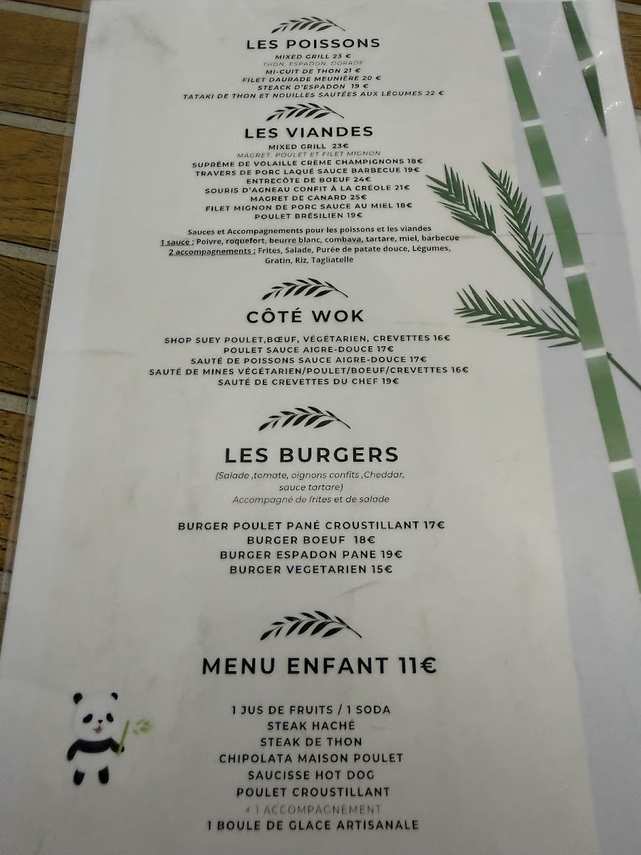 Menu Le Bambou-1