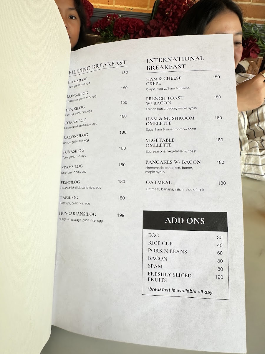 Menu Le Bistro-1