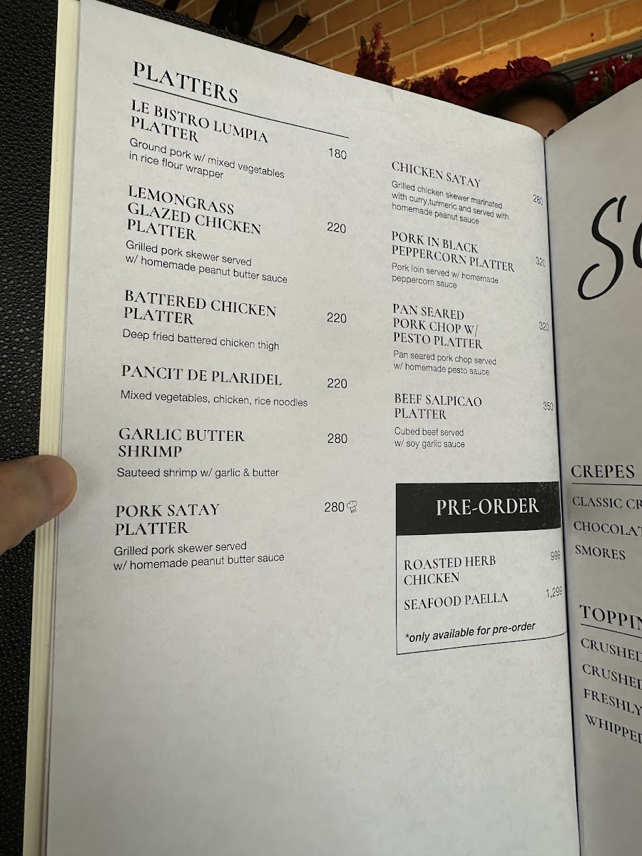Menu Le Bistro-4