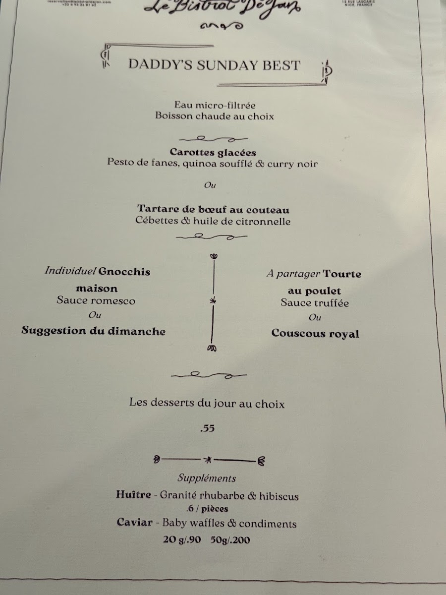 Menu Le Bistrot De Jan-3