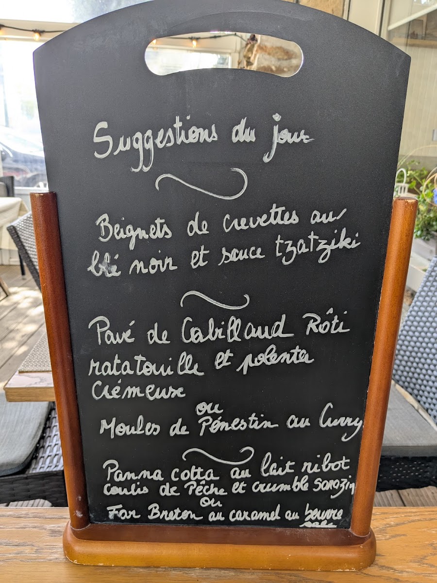 Menu Le Bistrot De La Mer Chez Aurélie-1