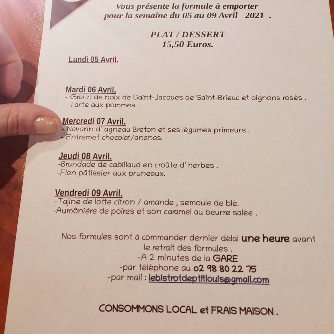 Menu Le Bistrot De P'tit Louis-4