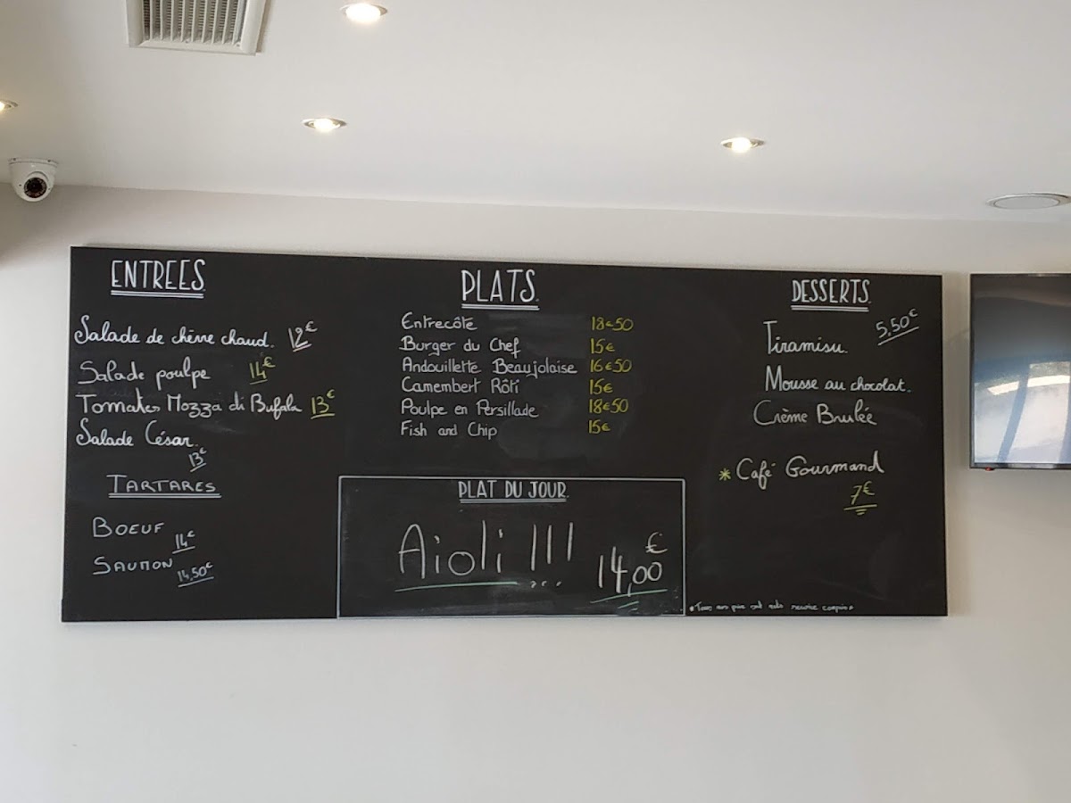 Menu Le Bistrot Délices-7