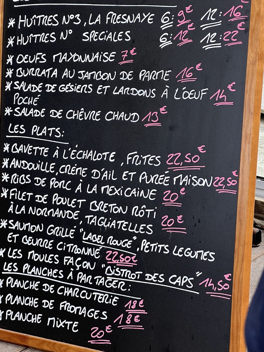 Menu Le Bistrot Des Sables-4