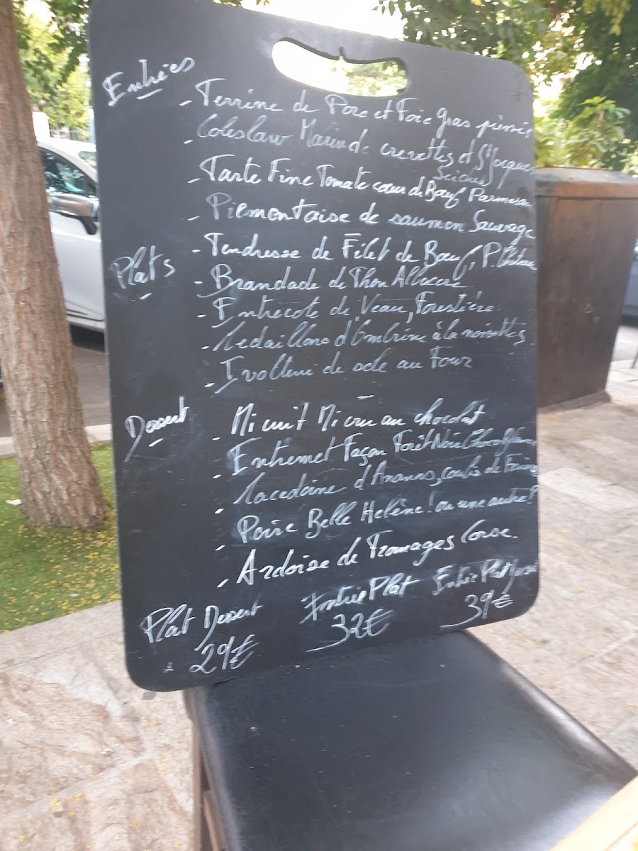 Menu Le Bistrot Gourmand-10