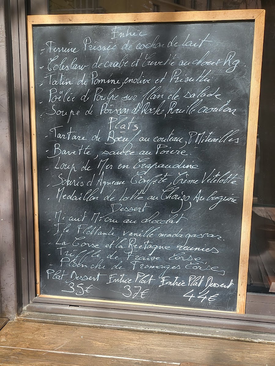 Menu Le Bistrot Gourmand-2