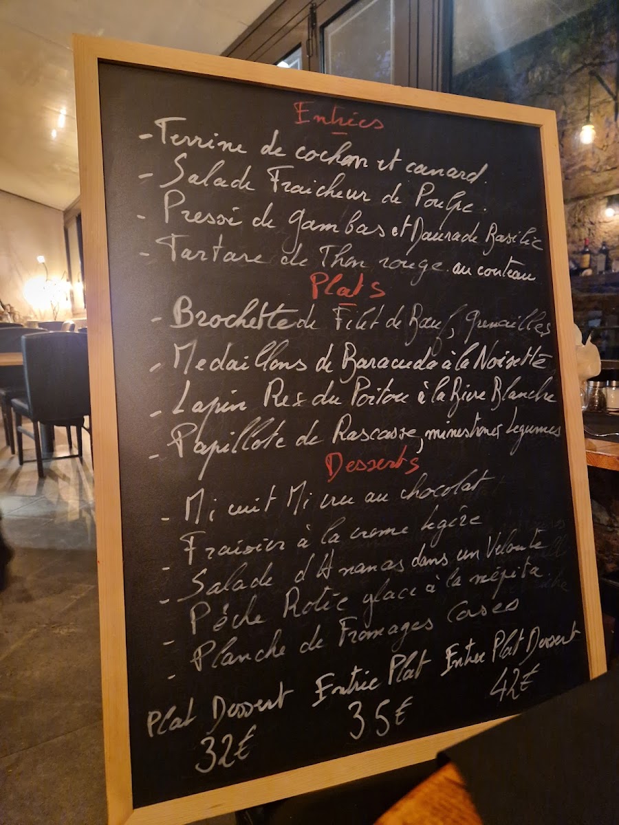 Menu Le Bistrot Gourmand-4