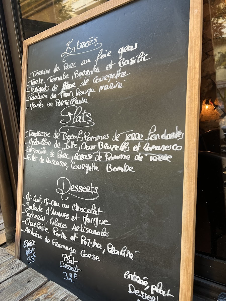 Menu Le Bistrot Gourmand-8