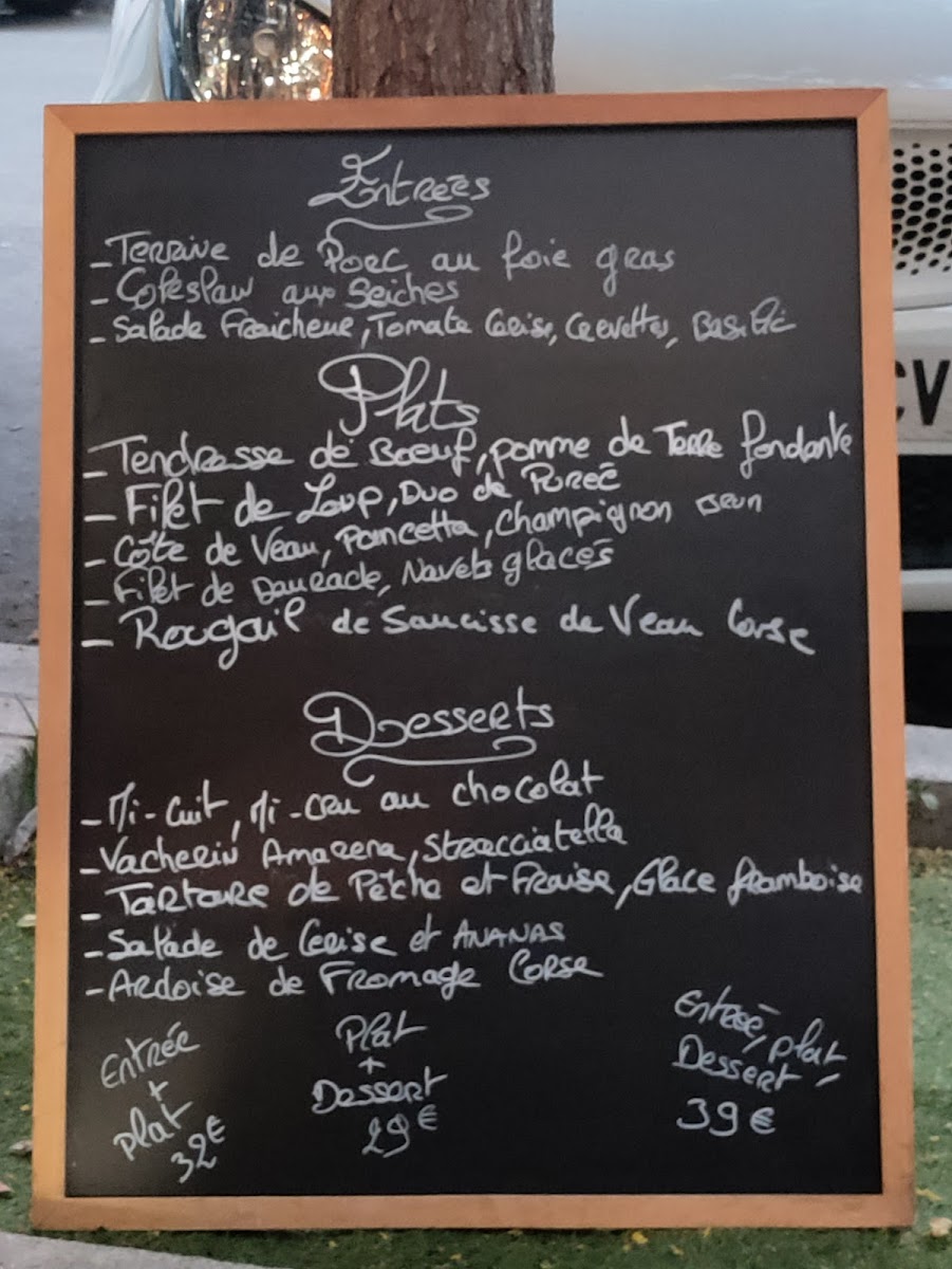 Menu Le Bistrot Gourmand-9