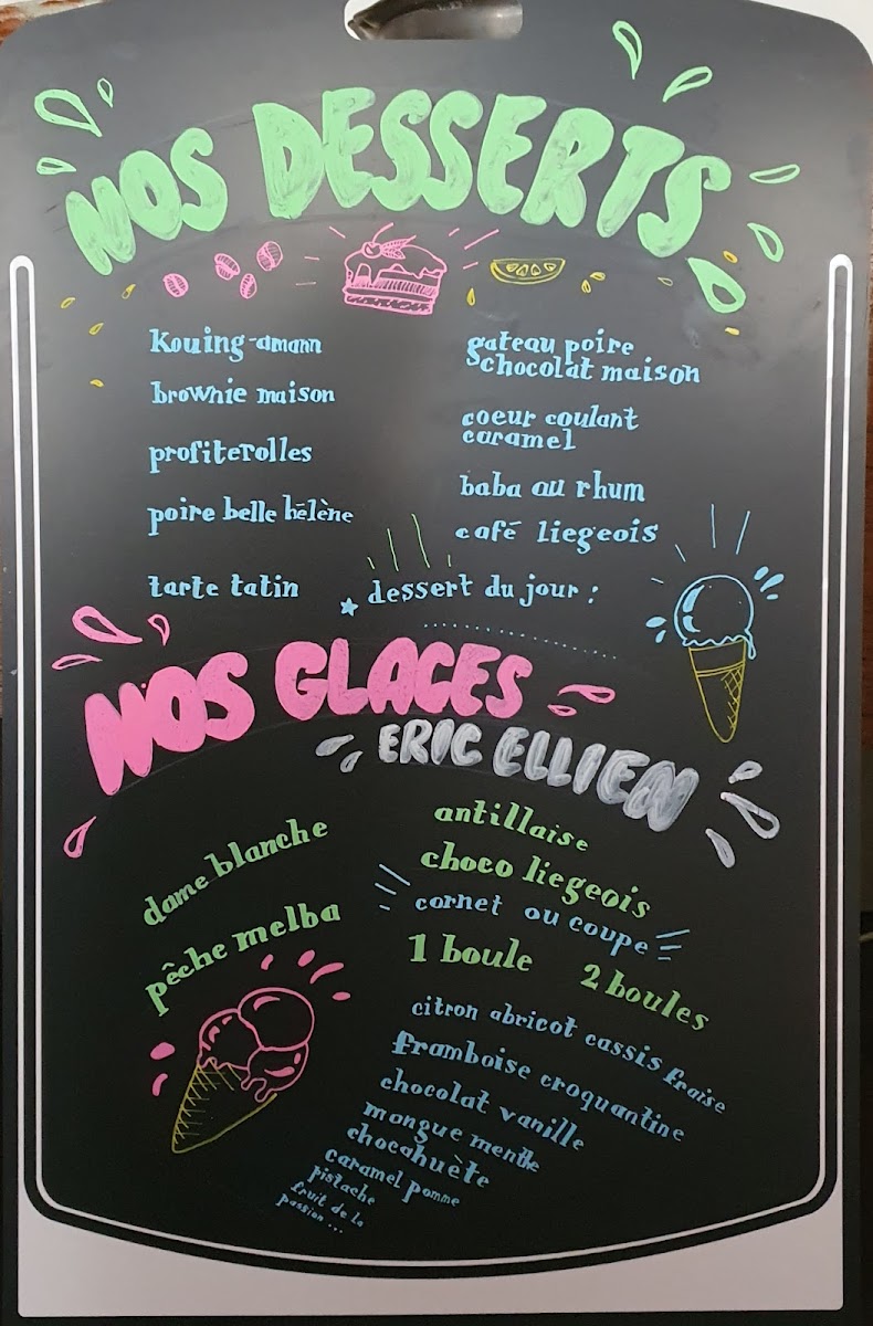 Menu Le Bistrot Saint Germain-5