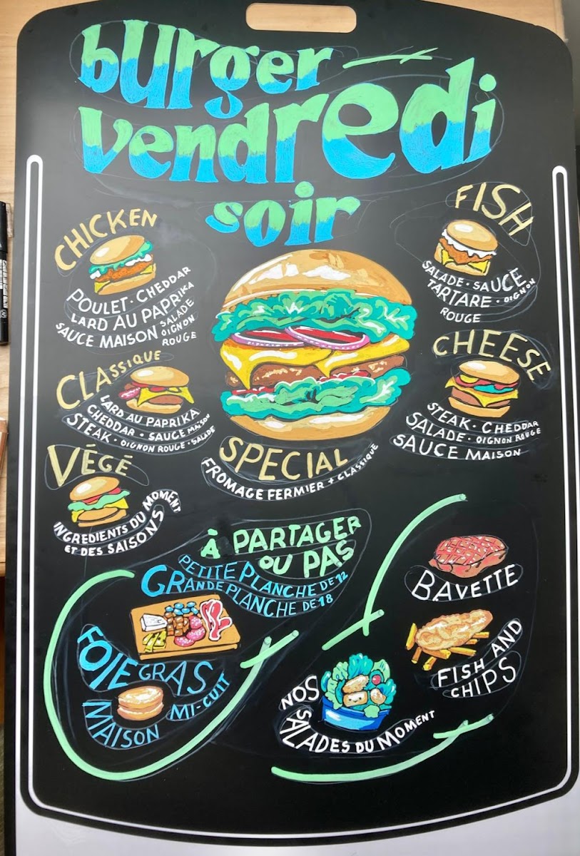 Menu Le Bistrot Saint Germain-7