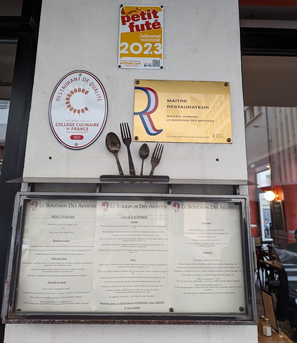 Menu Le Bouchon Des Artistes-9