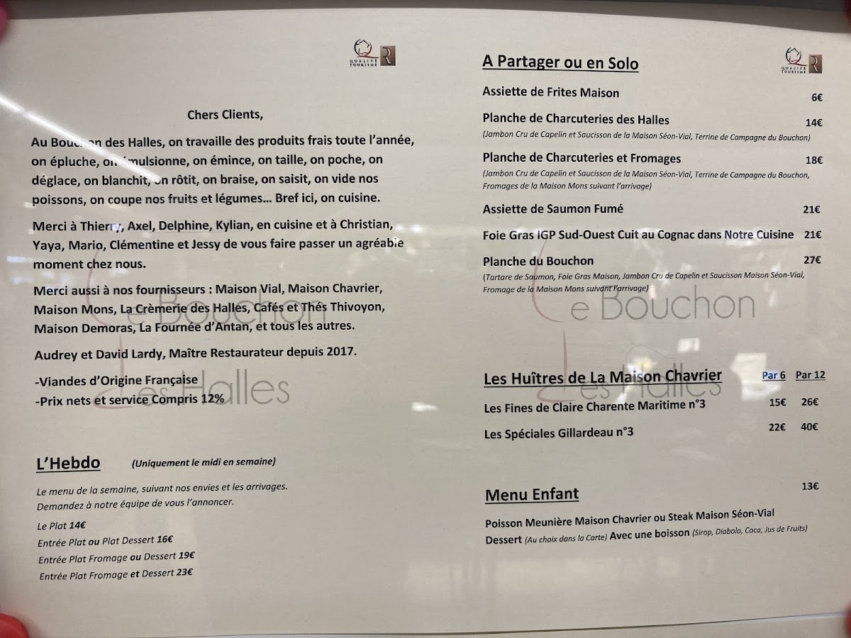 Menu Le Bouchon Des Halles-3