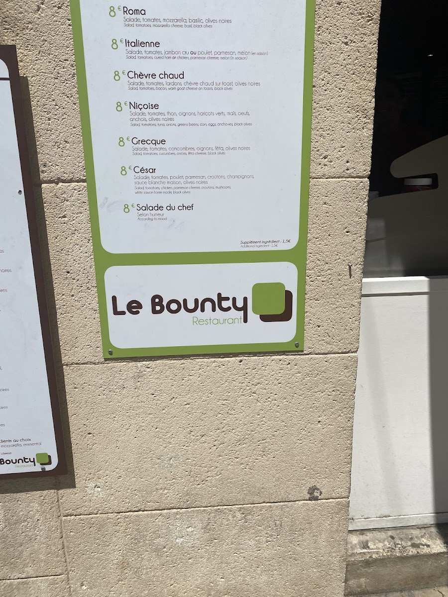 Menu Le Bounty-4