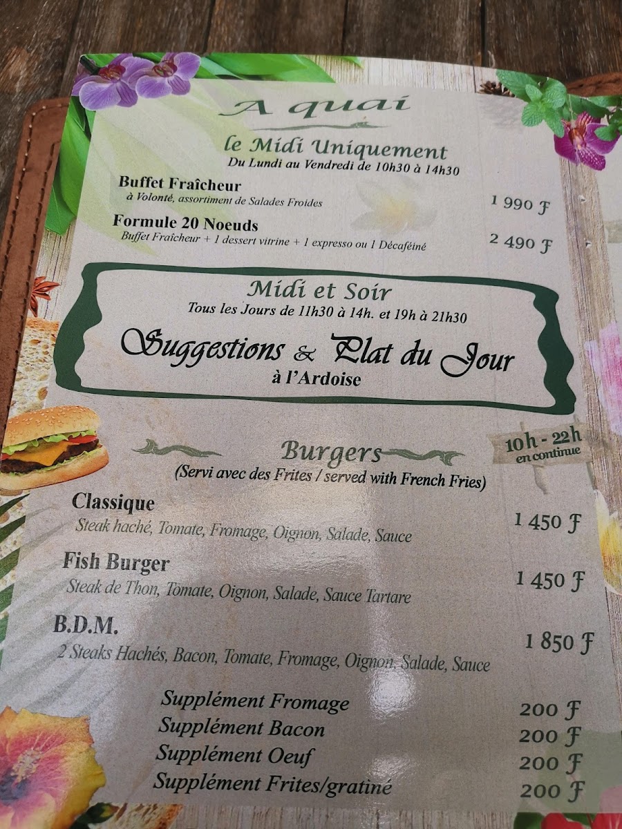 Menu Le Bout Du Monde-7