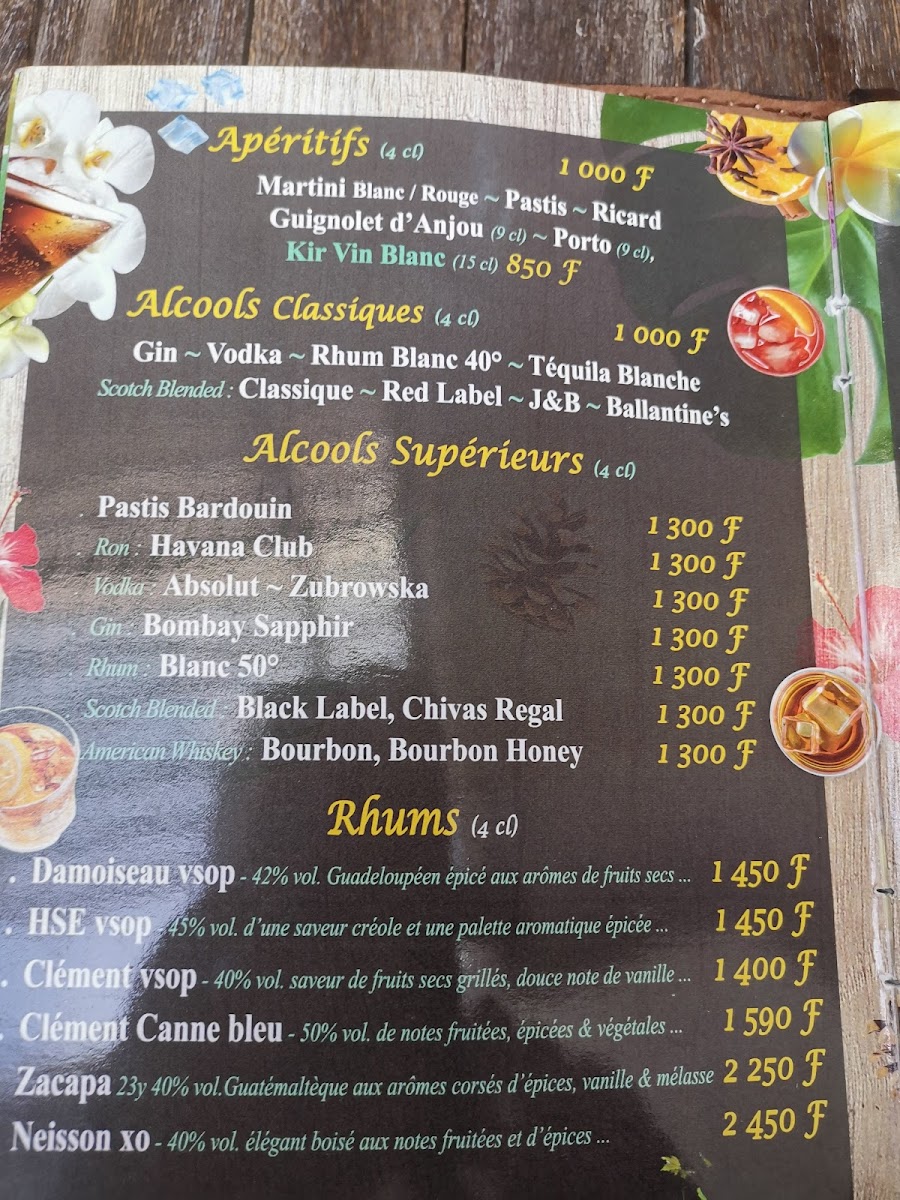 Menu Le Bout Du Monde-9