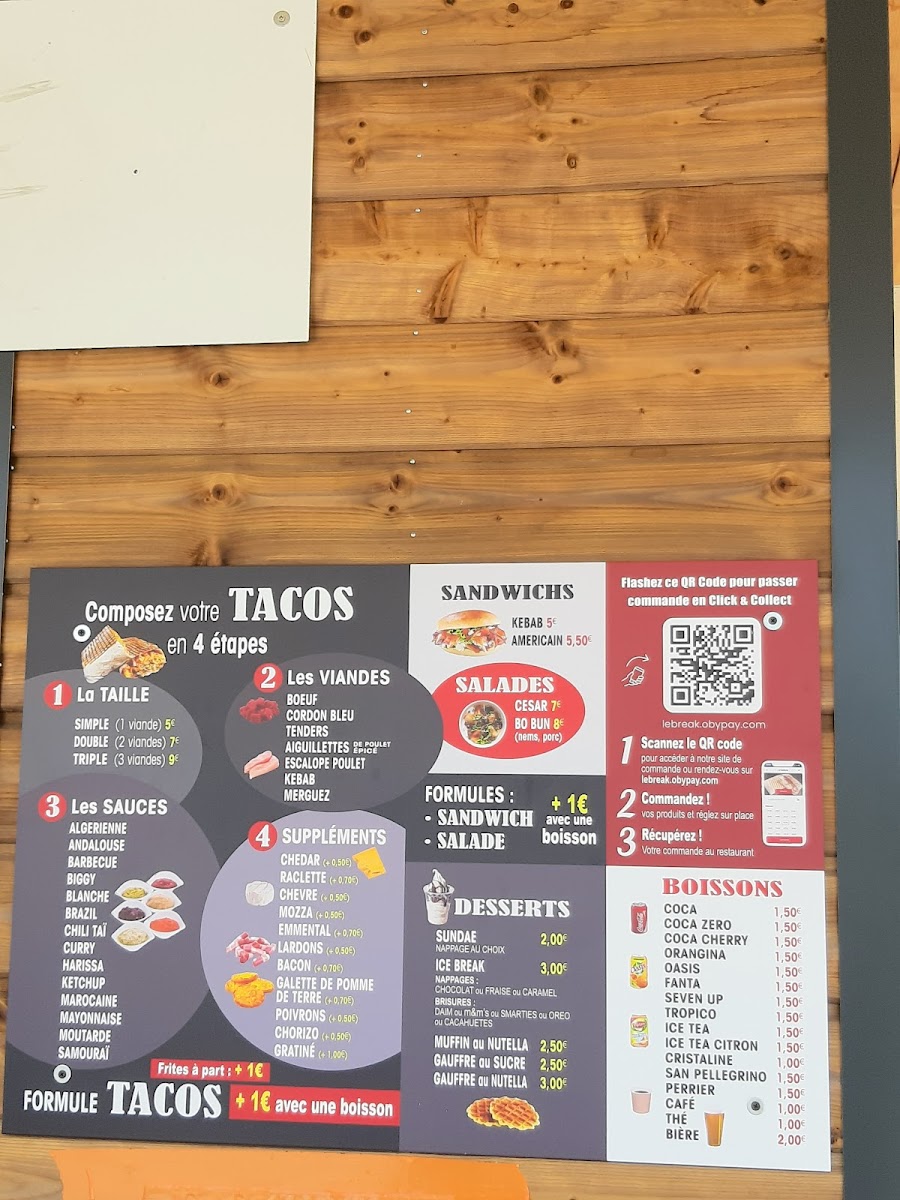 Menu Le Break Tacos-5