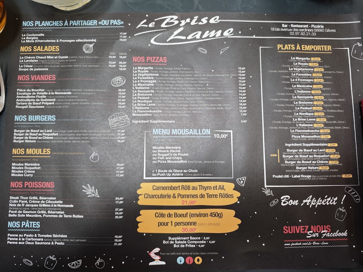 Menu Le Brise Lame-2