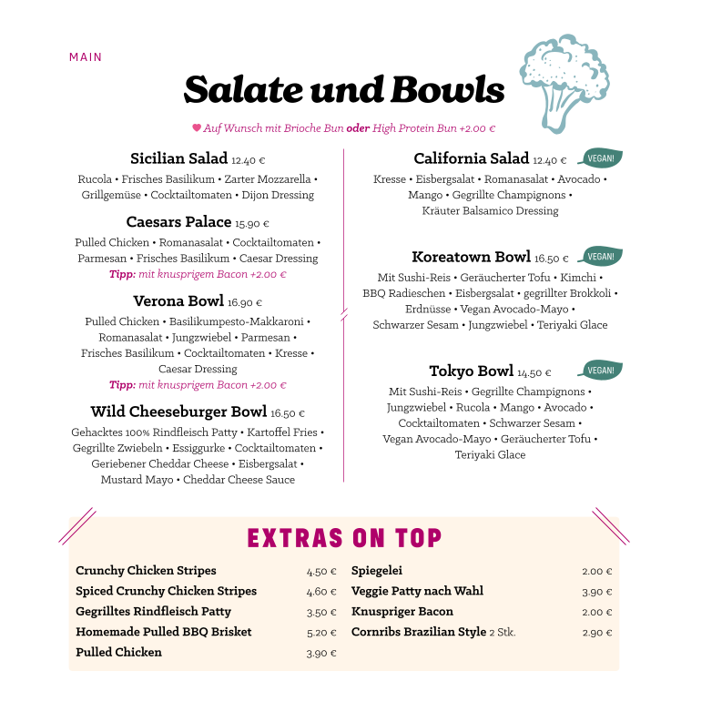 Menu Le Burger Klagenfurt-2