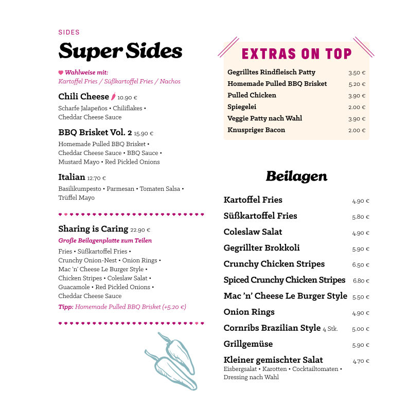 Menu Le Burger Klagenfurt-4